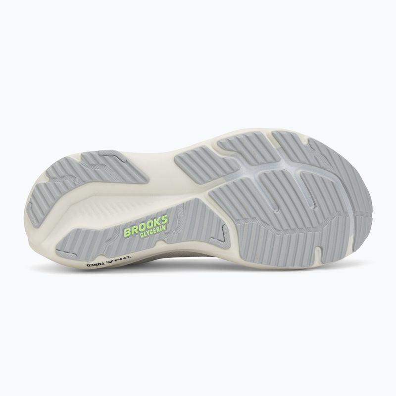 Scarpe da running da uomo Brooks Glycerin 23 grey/green/black 4