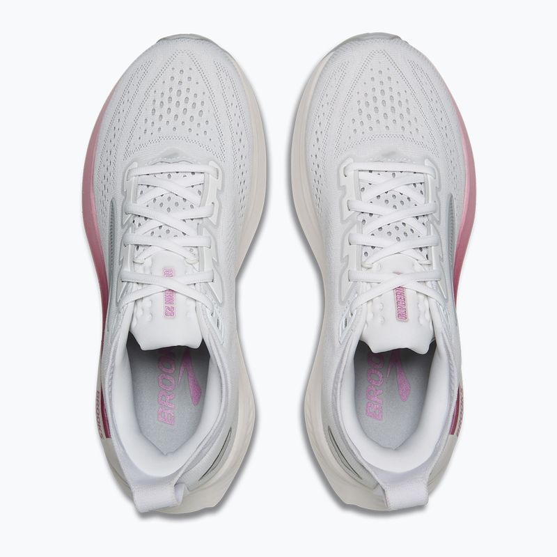 Scarpe da running da donna Brooks Glycerin 23 white/harbor mist/metallic 7