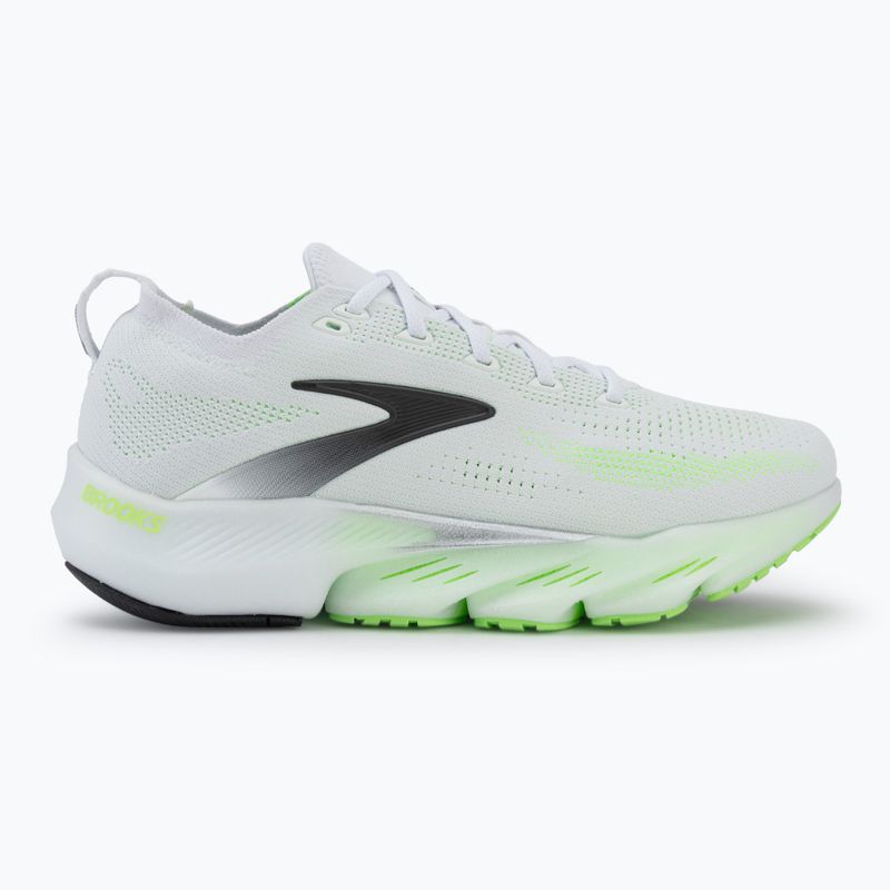 Scarpe da running da uomo Brooks Glycerin Flex white/green gecko/phantom 2