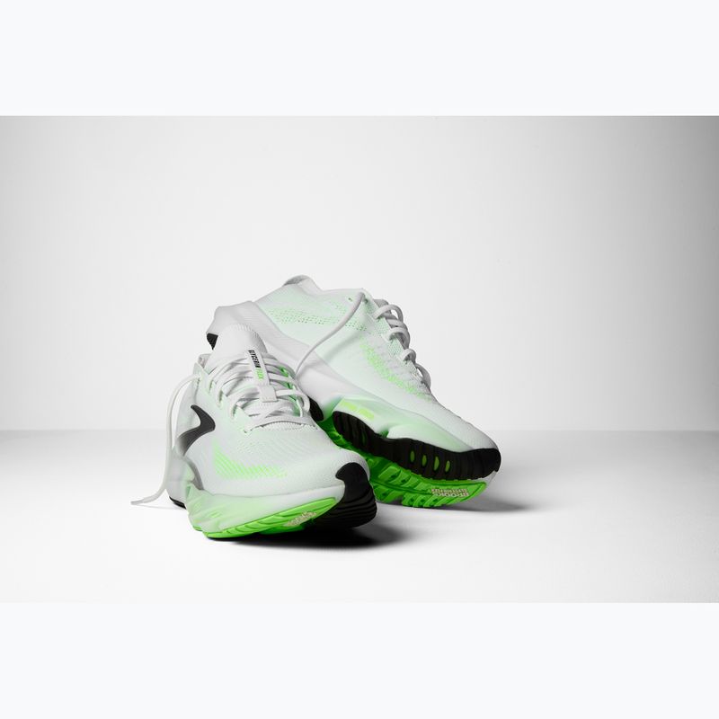 Scarpe da running da uomo Brooks Glycerin Flex white/green gecko/phantom 8