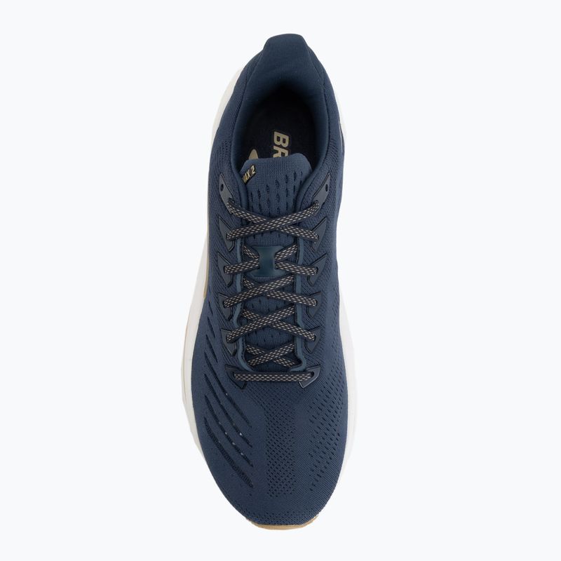 Scarpe da running da uomo Brooks Glycerin Max 2 spellbound/starfish/white 5