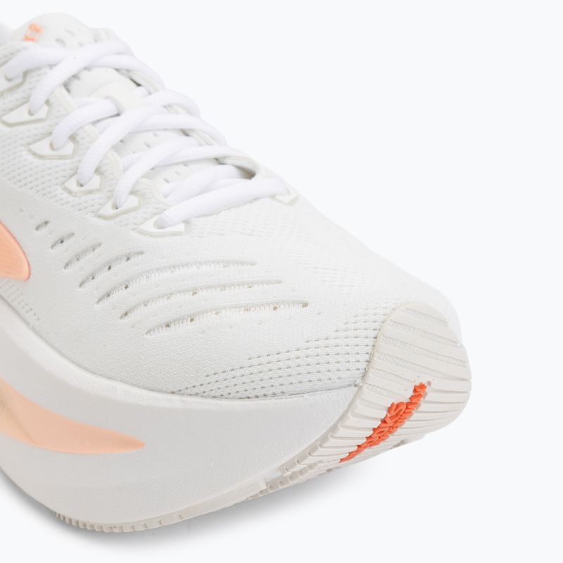 Scarpe da running da donna Brooks Glycerin Max 2 white/coral/peach 7