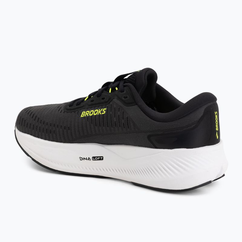 Scarpe da running da uomo Brooks Revel Max ebony/black/nightlife 3