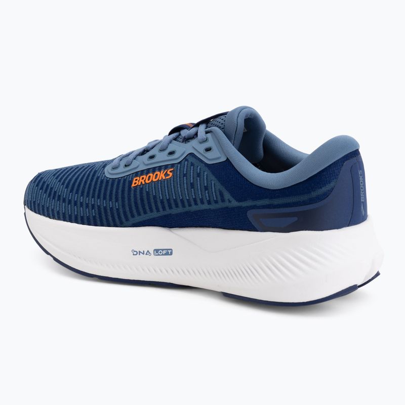Scarpe da running da uomo Brooks Revel Max beacon blue/moonlight/orange 3