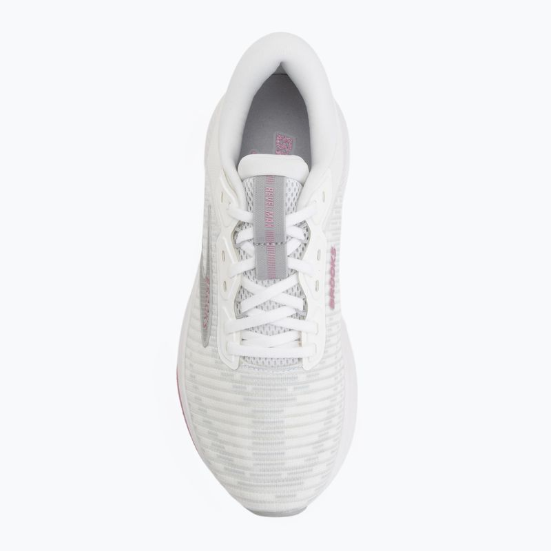 Scarpe da running da donna Brooks Revel Max white/harbor mist/metallic 5