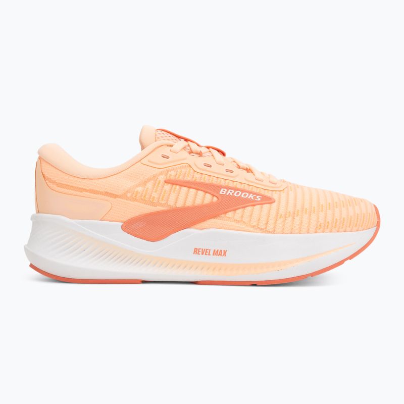 Scarpe da running da donna Brooks Revel Max peach echo/white 2