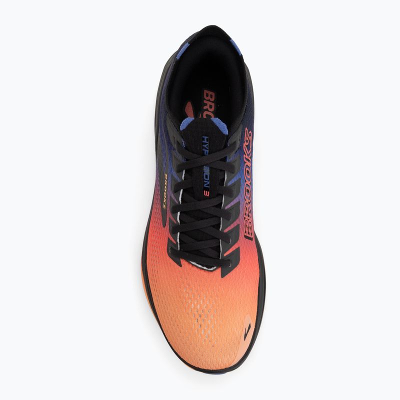 Scarpe da corsa uomo Brooks Hyperion 3 blue/coral/papaya 5