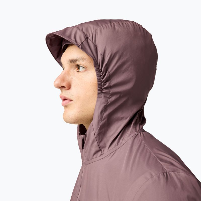Giacca da corsa da uomo Brooks Canopy Packable Jacket brown 4
