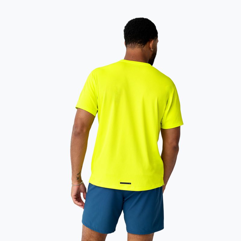 Maglia da corsa da uomo Brooks Dash Short Sleeve green 2