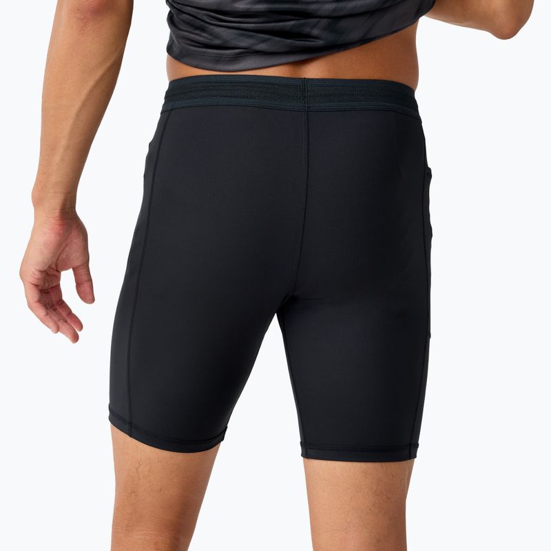 Pantaloncini da corsa da uomo Brooks Dash Half Tight black 2