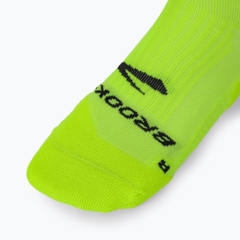 Calzini da corsa Brooks Ghost Crew yellow 4
