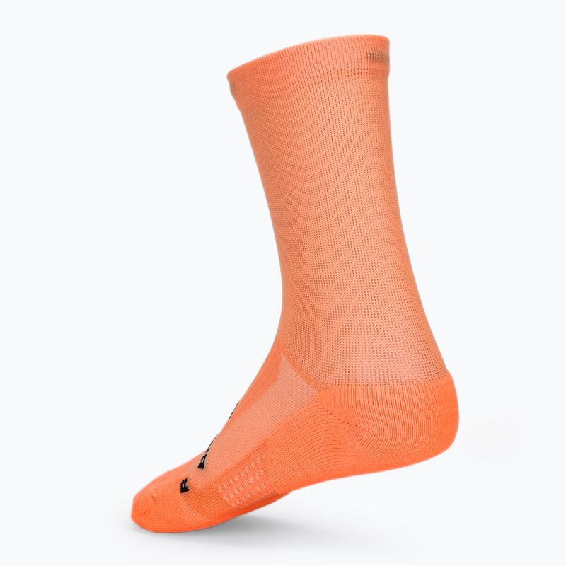 Calzini da corsa Brooks Ghost Crew orange 2