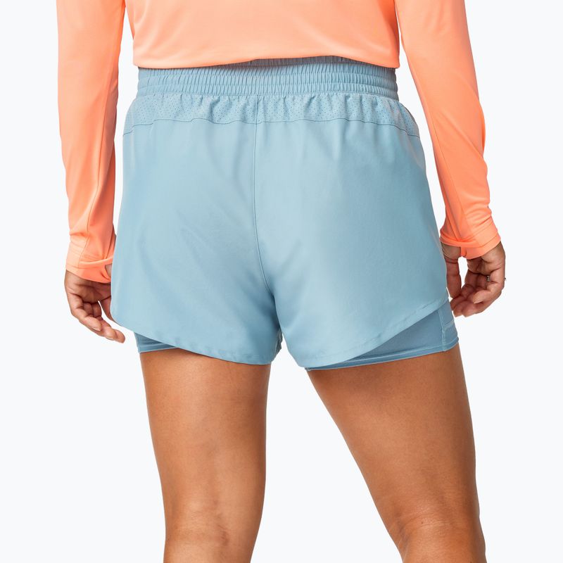 Pantaloncini da corsa da donna Brooks Dash 2in1 blue 3