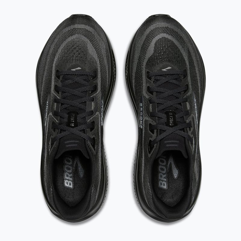 Scarpe da corsa uomo Brooks Ghost 18 black/black/ebony 4