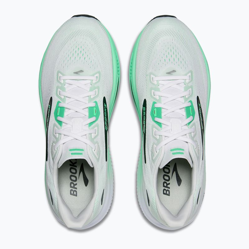 Scarpe da corsa uomo Brooks Ghost 18 white/spring bud/spruce 4