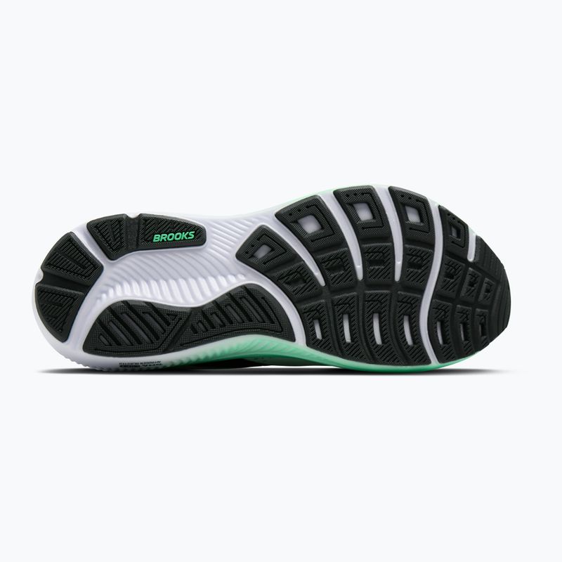 Scarpe da corsa uomo Brooks Ghost 18 white/spring bud/spruce 5