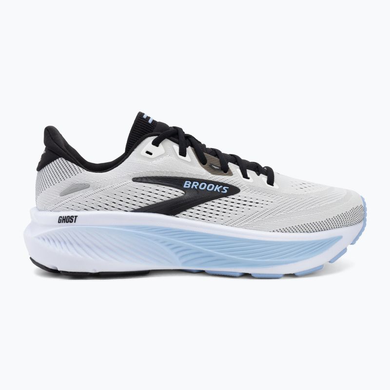 Scarpe da corsa uomo Brooks Ghost 18 white/black/open air 2