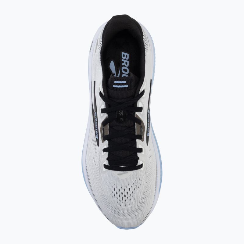 Scarpe da corsa uomo Brooks Ghost 18 white/black/open air 5