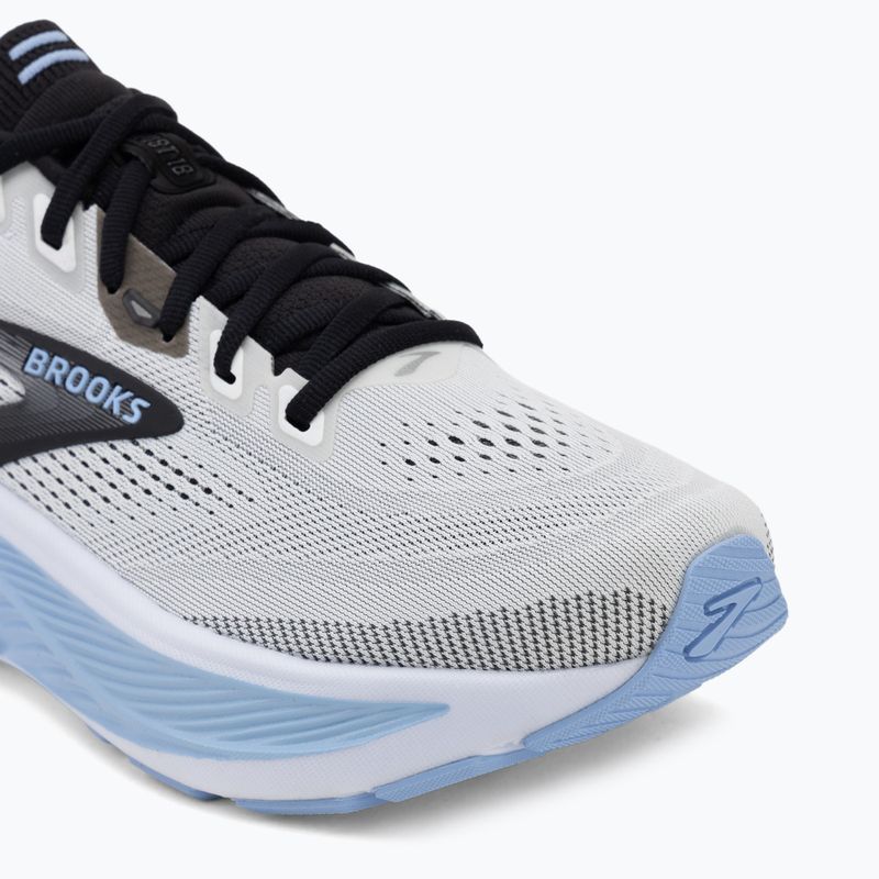 Scarpe da corsa uomo Brooks Ghost 18 white/black/open air 7