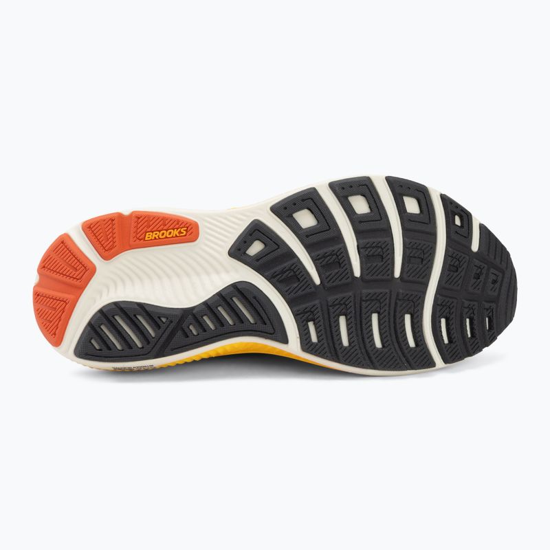 Scarpe da corsa uomo Brooks Ghost 18 tigerlily/orange/pearl 4