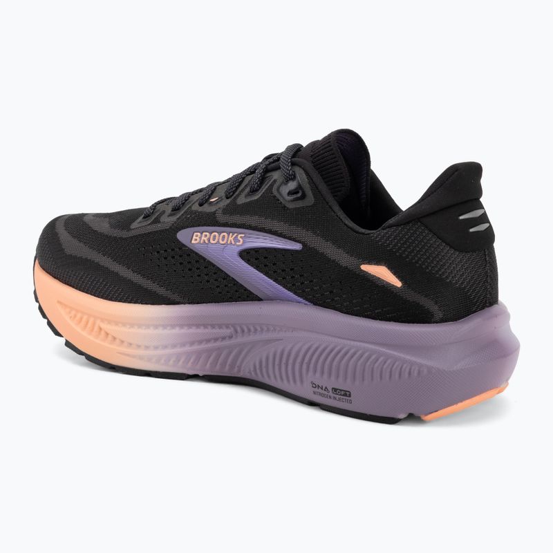 Scarpe da corsa donna Brooks Ghost 18 black/mulled grape/peach 3