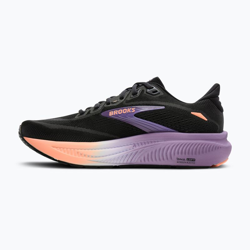 Scarpe da corsa donna Brooks Ghost 18 black/mulled grape/peach 3