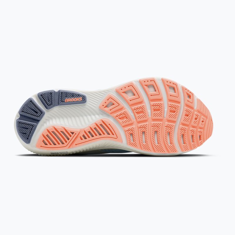 Scarpe da corsa donna Brooks Ghost 18 star white/cyber peach/grey 6