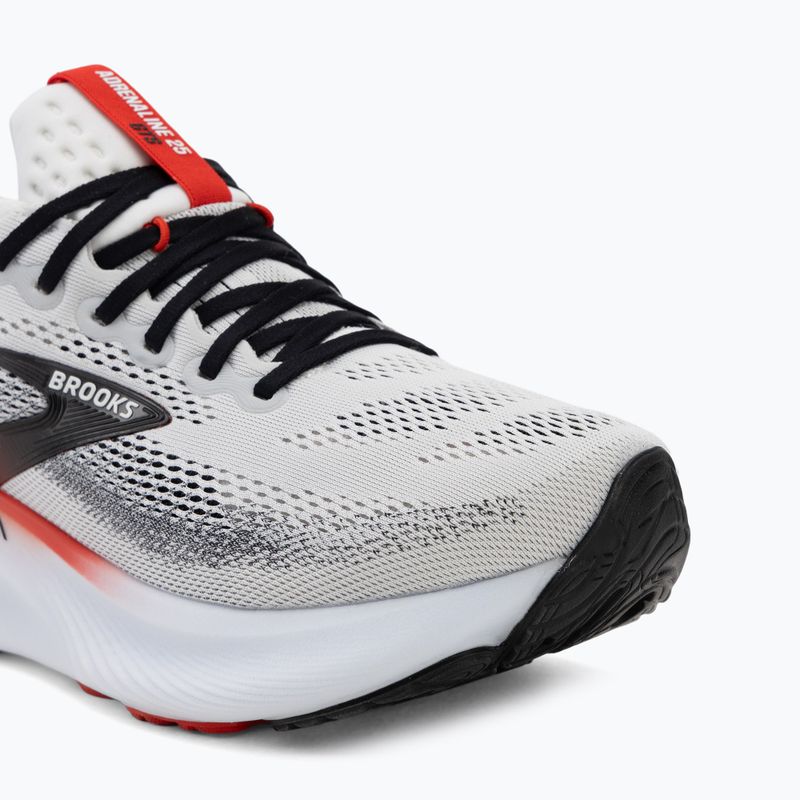 Scarpe da corsa uomo Brooks Adrenaline GTS 25 white/black/red 7