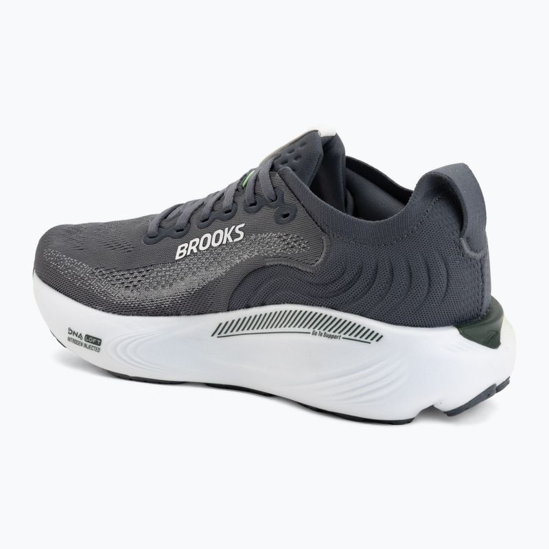 Scarpe da corsa uomo Brooks Adrenaline GTS 25 grey/paradise green/spruce 3