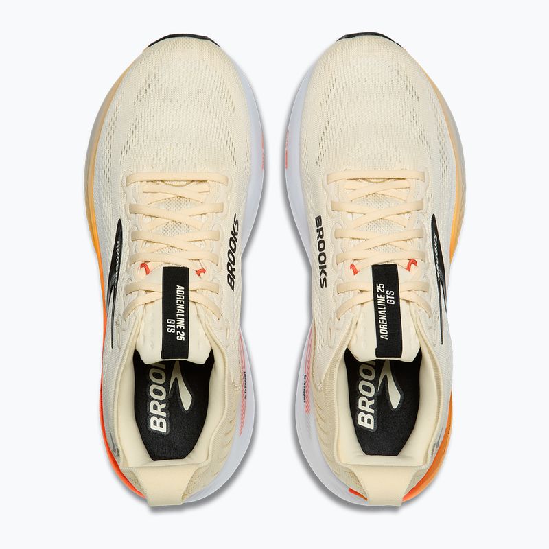 Scarpe da corsa uomo Brooks Adrenaline GTS 25 rutabaga/tigerlily/orange 5