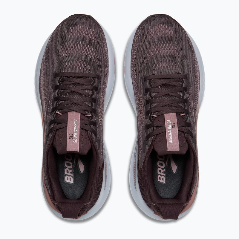 Scarpe da corsa donna Brooks Adrenaline GTS 25 raisin/woodrose/white 5
