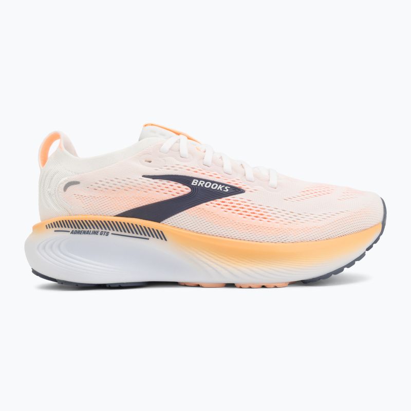 Scarpe da corsa donna Brooks Adrenaline GTS 25 oyster mushroom/peach/grape 2