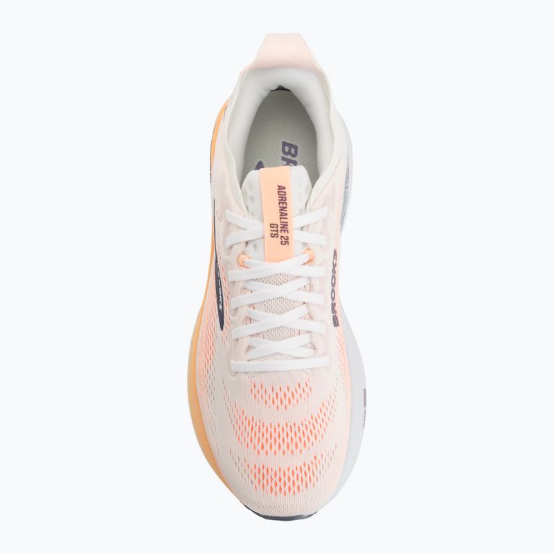 Scarpe da corsa donna Brooks Adrenaline GTS 25 oyster mushroom/peach/grape 5