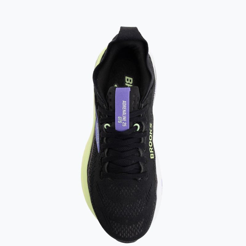 Scarpe da corsa donna Brooks Adrenaline GTS 25 black/blackened pearl/purple 5