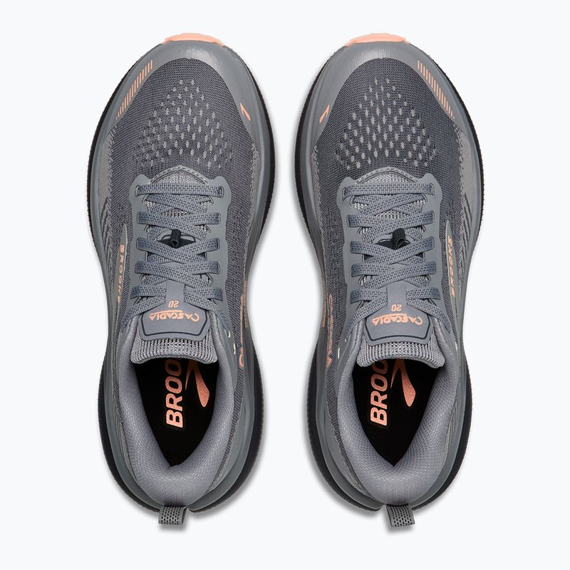 Scarpe da corsa donna Brooks Cascadia 20 grey/grey/peach 4