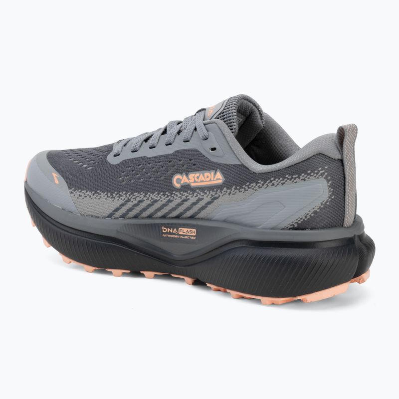 Scarpe da corsa donna Brooks Cascadia 20 grey/grey/peach 3