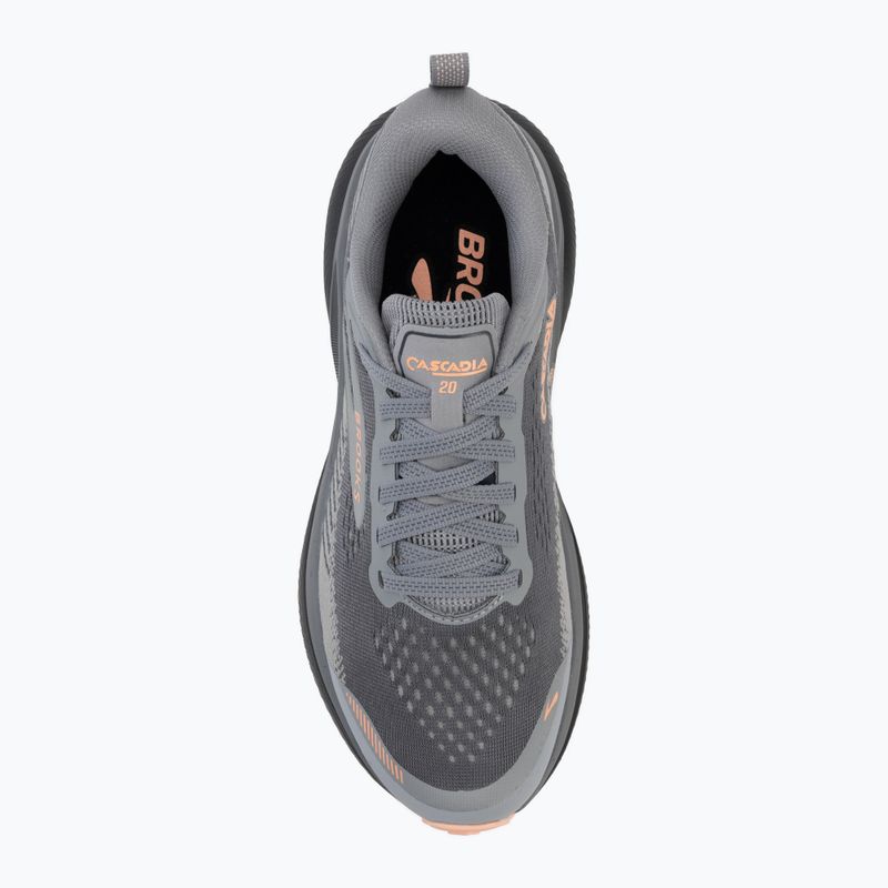 Scarpe da corsa donna Brooks Cascadia 20 grey/grey/peach 5