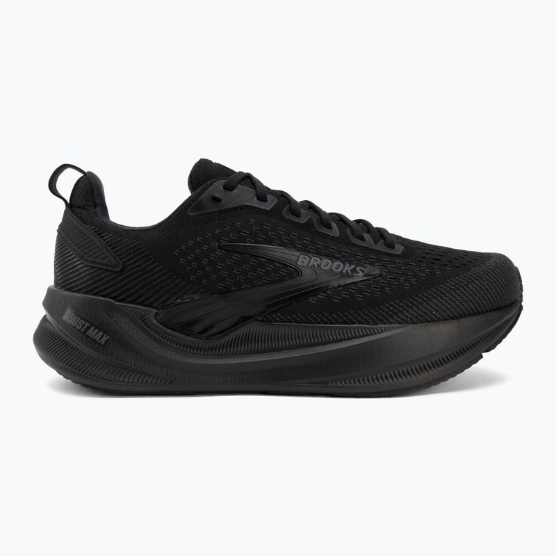 Scarpe da corsa uomo Brooks Ghost Max 4 black/black/ebony 2