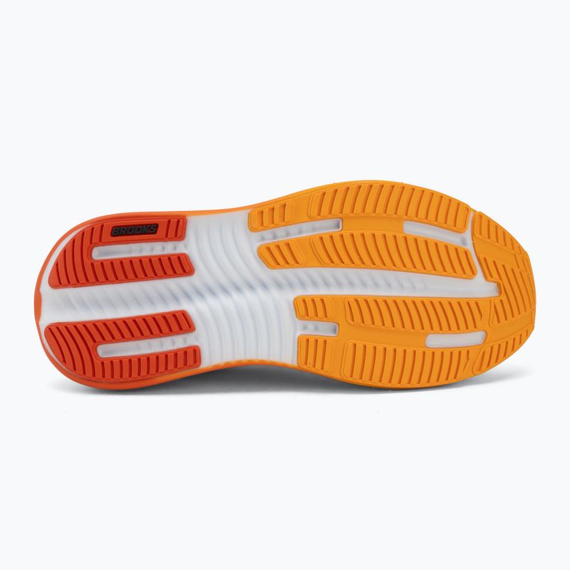 Scarpe da corsa uomo Brooks Ghost Max 4 white/orange/red 4