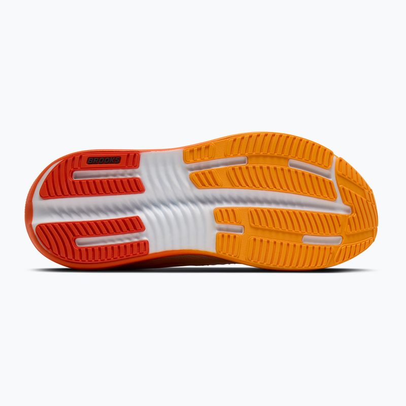 Scarpe da corsa uomo Brooks Ghost Max 4 white/orange/red 4