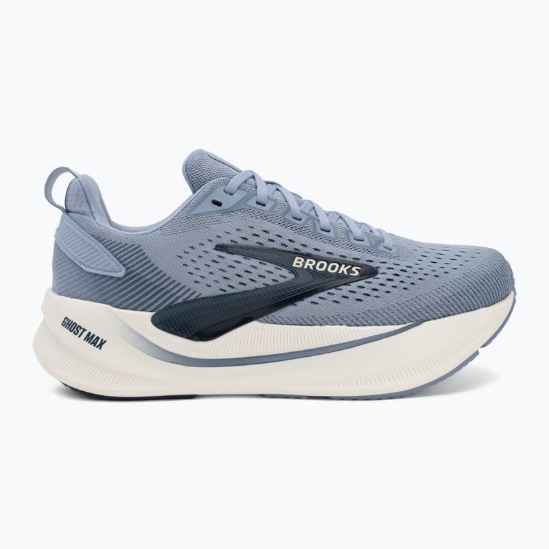 Scarpe da corsa uomo Brooks Ghost Max 4 blue/navy/coconut 2