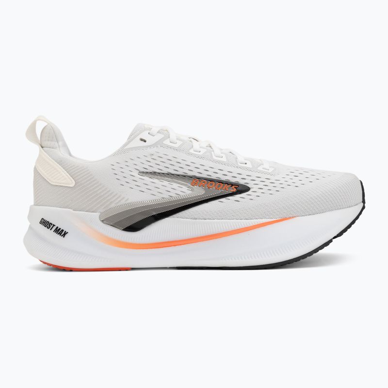 Scarpe da corsa uomo Brooks Ghost Max 4 white/red/black 2