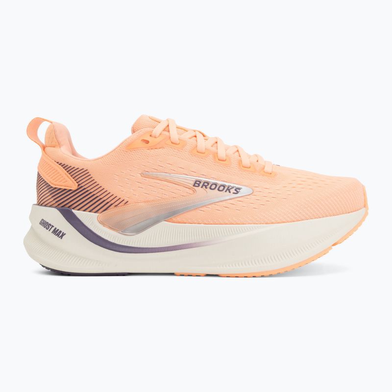Scarpe da corsa donna Brooks Ghost Max 4 cyber peach/grape/bluewash 2