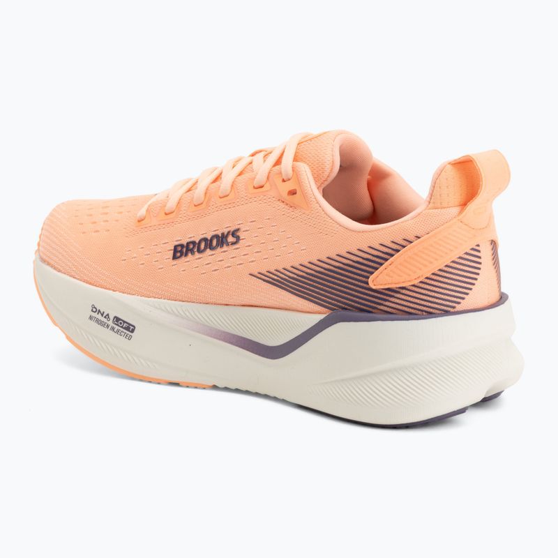 Scarpe da corsa donna Brooks Ghost Max 4 cyber peach/grape/bluewash 3
