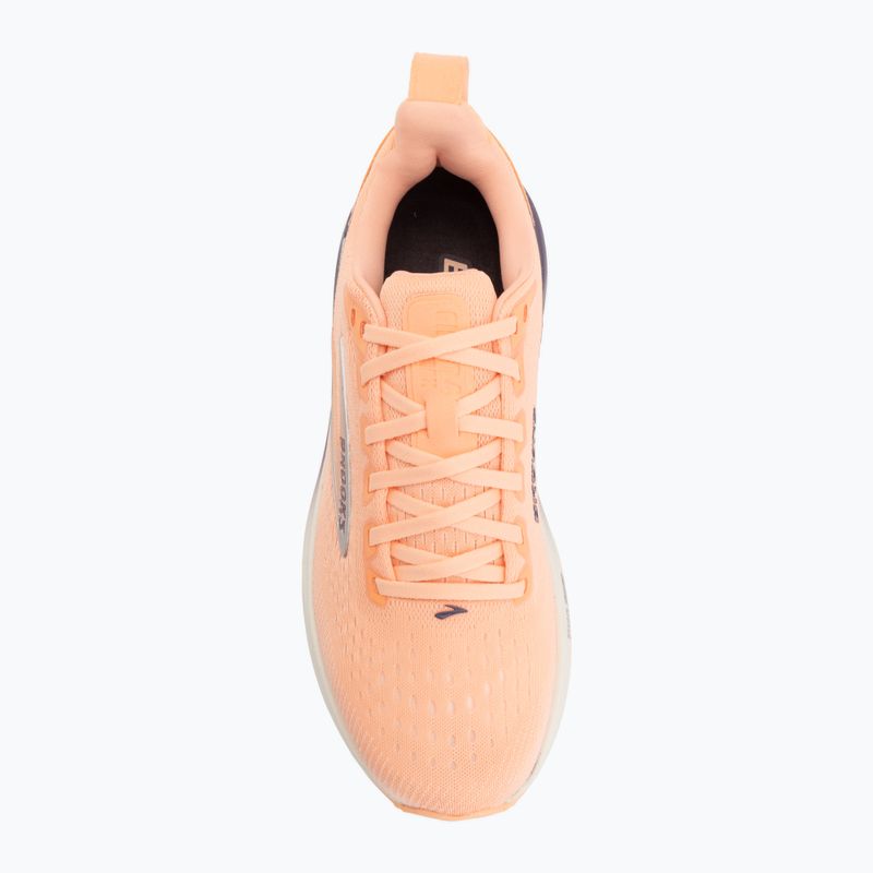 Scarpe da corsa donna Brooks Ghost Max 4 cyber peach/grape/bluewash 5