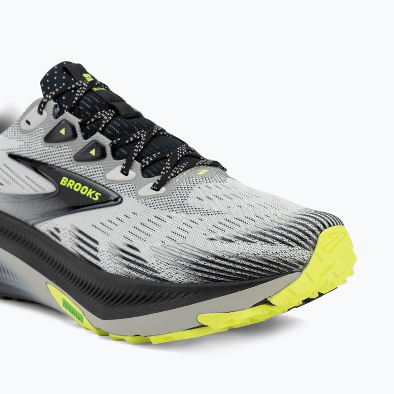 Scarpe da corsa uomo Brooks Ghost Trail grey/black/nightlife 7