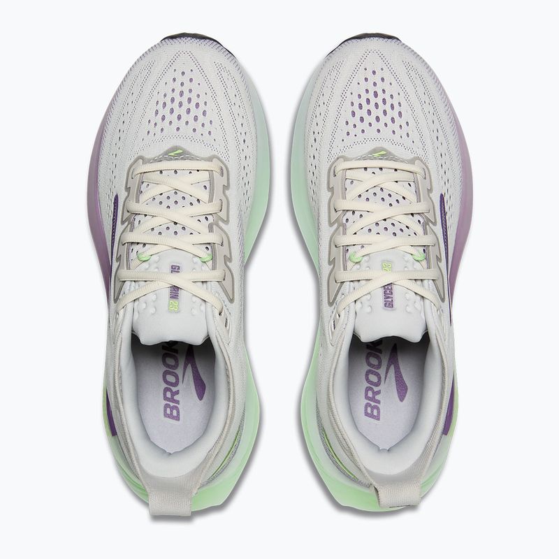 Scarpe da corsa donna Brooks Glycerin 23 antarctica/grape/green gecko 5