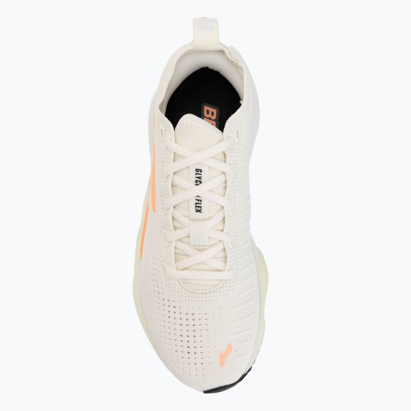 Scarpe da corsa donna Brooks Glycerin Flex white/peach/nightlife 5