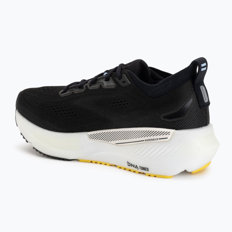 Scarpe da corsa uomo Brooks Glycerin GTS 23 black/cyber yellow/nightlife 3