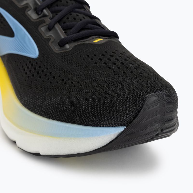 Scarpe da corsa uomo Brooks Glycerin GTS 23 black/cyber yellow/nightlife 7